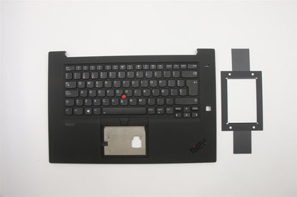 Lenovo ThinkPad X1 2nd Gen P1 Gen 2 Keyboard Palmrest Top Cover Black 02HM985
