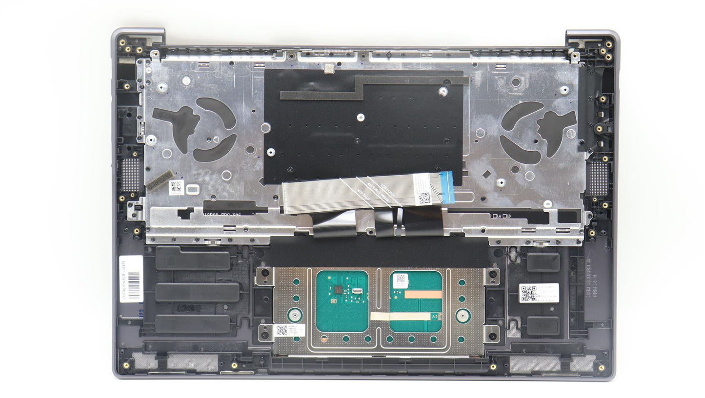 Lenovo Yoga 7 14IRH8 Palmrest Cover Touchpad Keyboard Portuguese 5CB1L39453