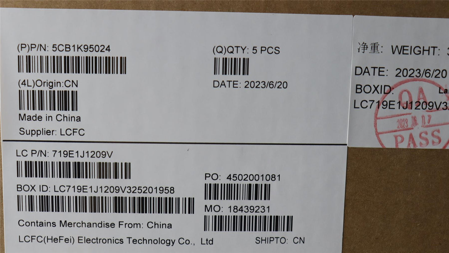 Lenovo IdeaPad 3 15IAN8 Palmrest Cover Touchpad Keyboard Nordic 5CB1K95024