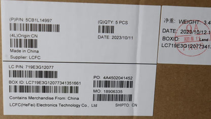 Lenovo Upper Case ASM_ITA L82XR NFP AGNBL 5CB1L14997