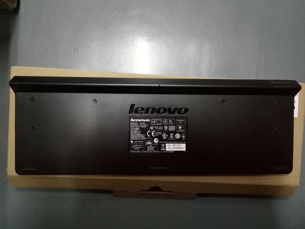 Lenovo Liteon SK-8861(JP) 2.4G KB-BLK Android Japanese Keyboard 25214271
