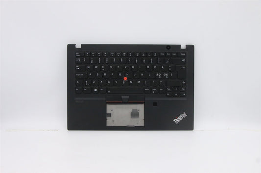 Lenovo ThinkPad T14s Keyboard Palmrest Top Cover Nordic Black Backlit 5M10Z54278