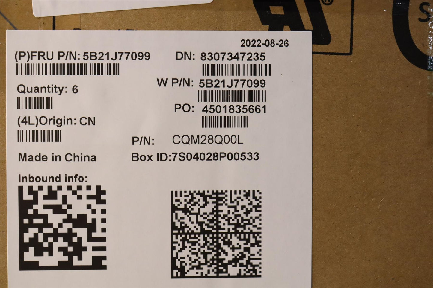 Lenovo ThinkPad L15 Gen 3 s Motherboard Mainboard UMA INTELI51240P 5B21J77099