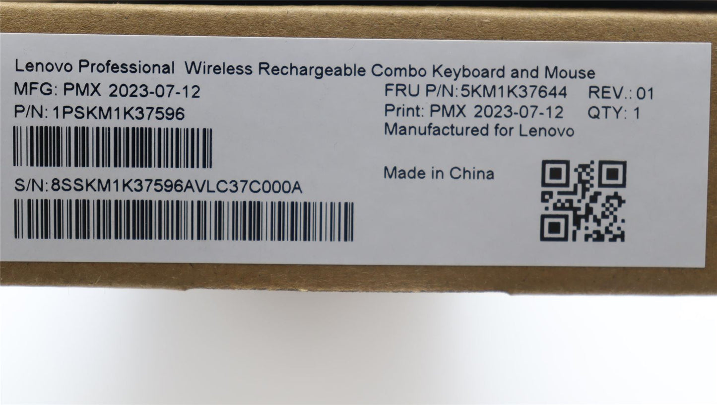 Lenovo Primax K71_G2 2.4GBT G RU_CY 5KM1K37644
