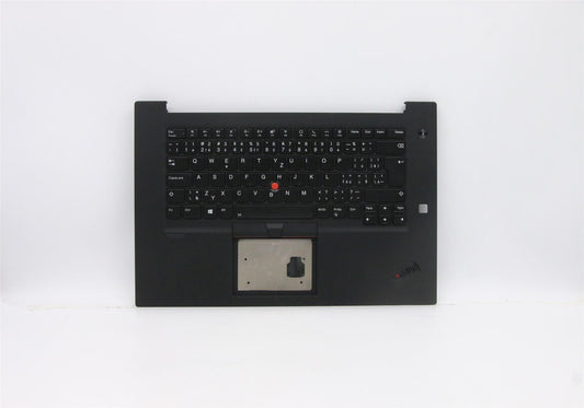 Lenovo Extreme P1 3 X1 3rd Keyboard Palmrest Top Cover Czech Black 5M10Z39611