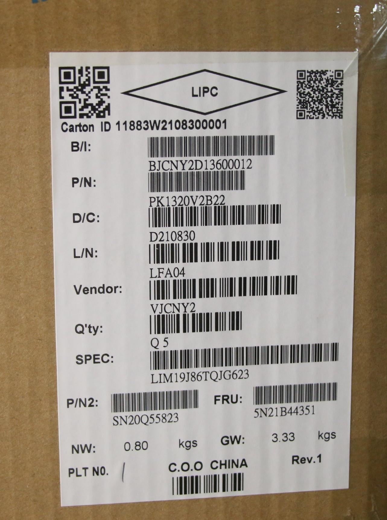 Lenovo ThinkPad T15g Gen 2 P15 Gen 2 s Keyboard Turkish Black Backlit 5N21B44388