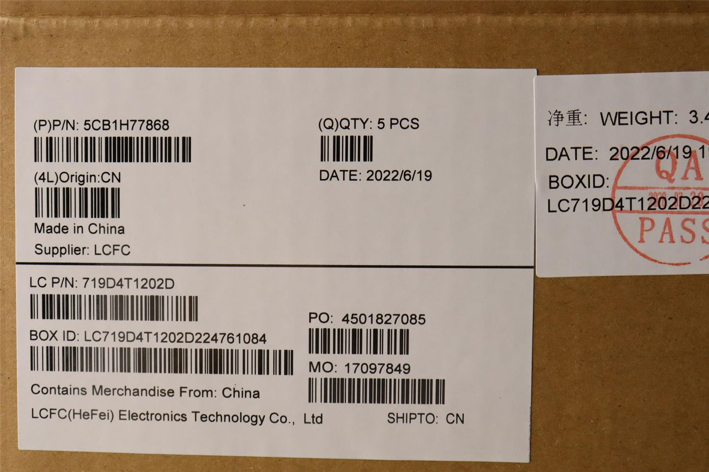 Lenovo IdeaPad 3 15IAU7 Palmrest Cover Touchpad Keyboard Hungarian 5CB1H77868