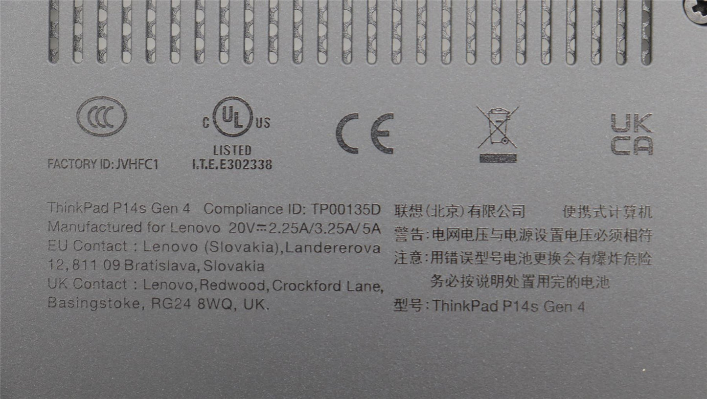 Lenovo FRU KT4DA_D_COVER_UMA_WW_ASSY_BK 5CB1L57517