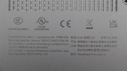 Lenovo FRU KT4DA_D_COVER_UMA_WW_ASSY_BK 5CB1L57517