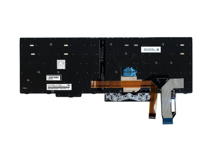 Genuine Lenovo ThinkPad E580 E590 Keyboard US Silver Backlit 01YN740 01YN660