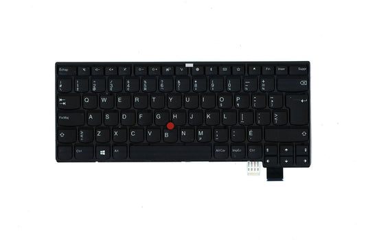 Lenovo ThinkPad T470s 13 Gen 2 Keyboard Canadian French Black Backlit 01EN602