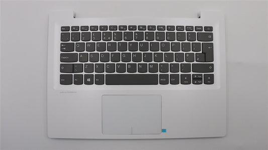 Lenovo IdeaPad 320S-14IKB Keyboard Palmrest UK Snow White 5CB0N78339