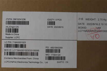 Lenovo ThinkPad T14s Keyboard Palmrest Top Cover UK Black Backlit 5M10Z41236