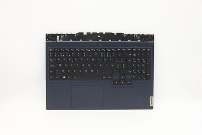 Lenovo Legion 5-15ACH6H Handballenauflage Touchpad-Abdeckung Tastatur Belgisches Blau 5CB1C74833