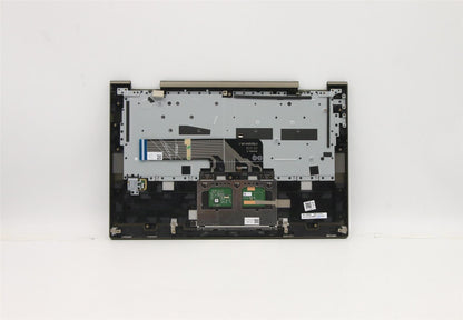 Lenovo Yoga 7-14ITL5 Keyboard Palmrest Top Cover German Dark Moss 5CB1A08859