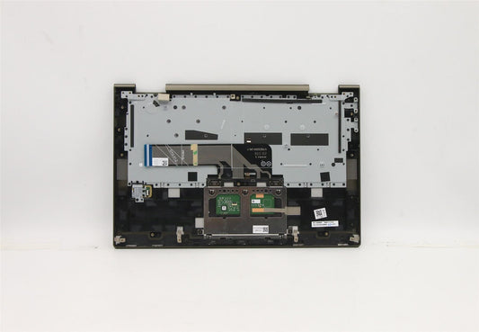 Lenovo Yoga 7-14ITL5 Keyboard Palmrest Top Cover German Dark Moss 5CB1A08859