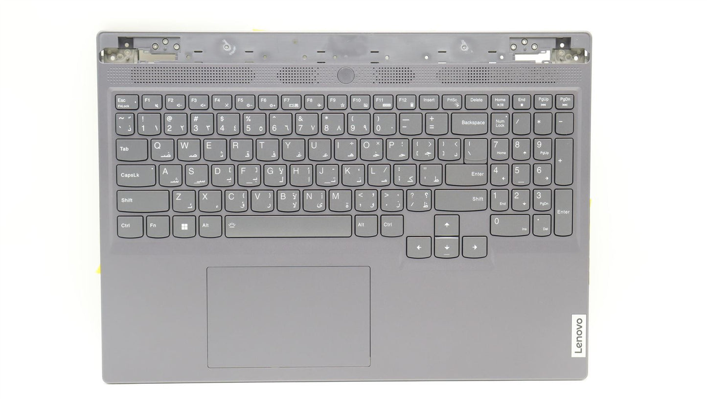 Lenovo Slim 5 16IRH8 Palmrest Cover Touchpad Keyboard Arabic Backlit 5CB1L58754