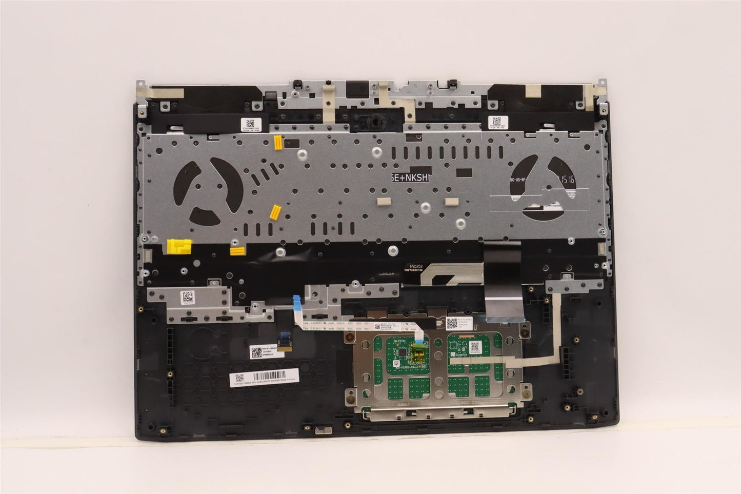 Lenovo IdeaPad 3 16IAH7 Palmrest Cover Touchpad Keyboard US Black 5CB1J09577