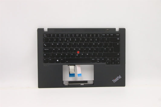 Lenovo ThinkPad T14s 2 Keyboard Palmrest Top Cover UK Black Backlit 5M11A37781