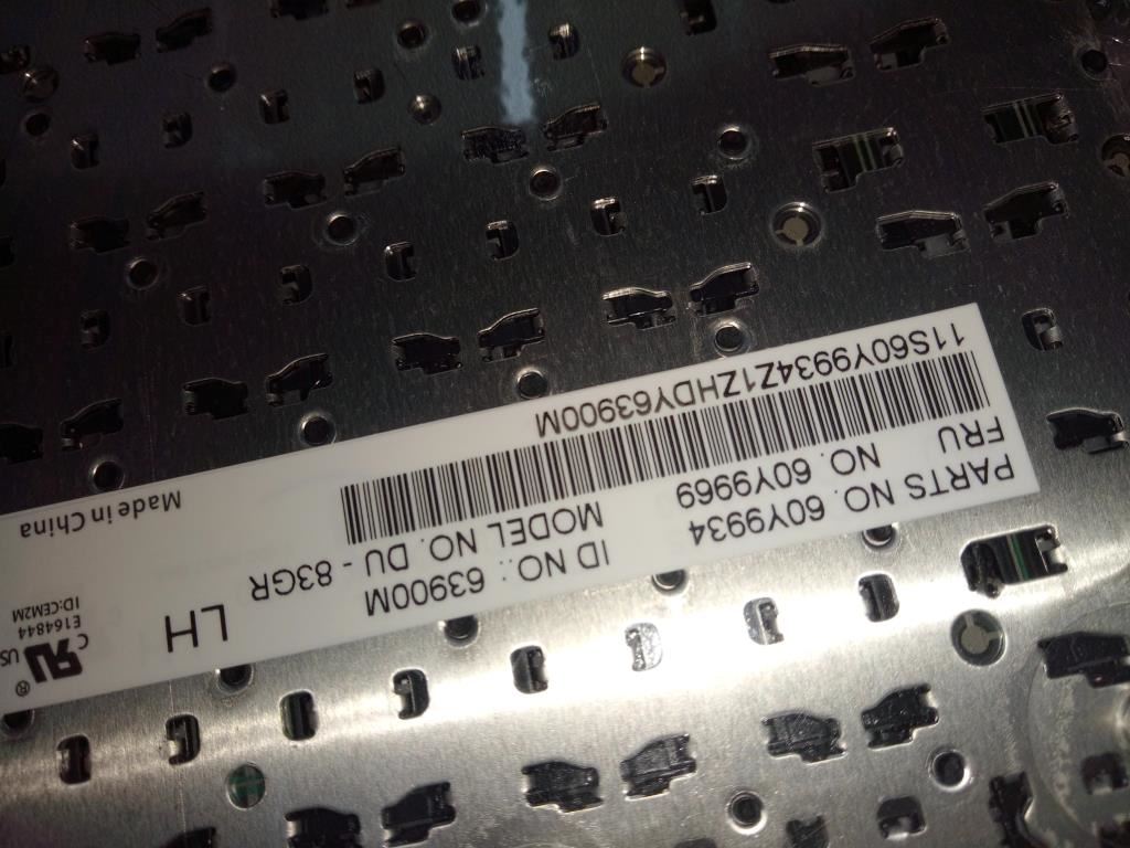 Lenovo DUBLIN KBD GRK Greek Keyboard 60Y9899