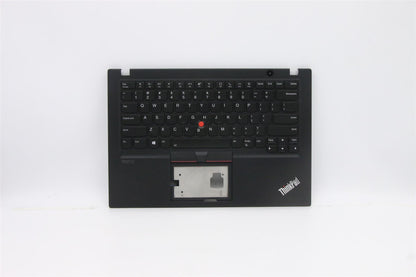 Lenovo ThinkPad T14s Palmrest Cover Keyboard Belgian Black Backlit 5M10Z54172