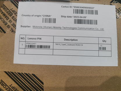 Lenovo TB570_TypeC_Subboard ROW CS Board 5P68C22401
