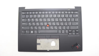 Lenovo ThinkPad X1 11th Gen Keyboard Palmrest Top Cover Hebrew Black 5M11H62639