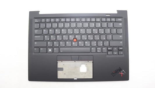 Lenovo ThinkPad X1 11th Gen Keyboard Palmrest Top Cover Hebrew Black 5M11H62639