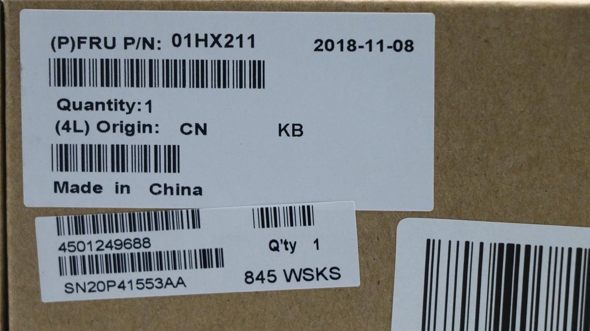 Genuine Lenovo ThinkPad T580 P52s Keyboard Chinese Black 01HX171 01HX211