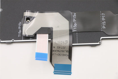 Lenovo ThinkPad T15p Gen 3 T15p Gen 2 P15v Gen 3 P15v Gen 1 Keyboard 5N20X22804