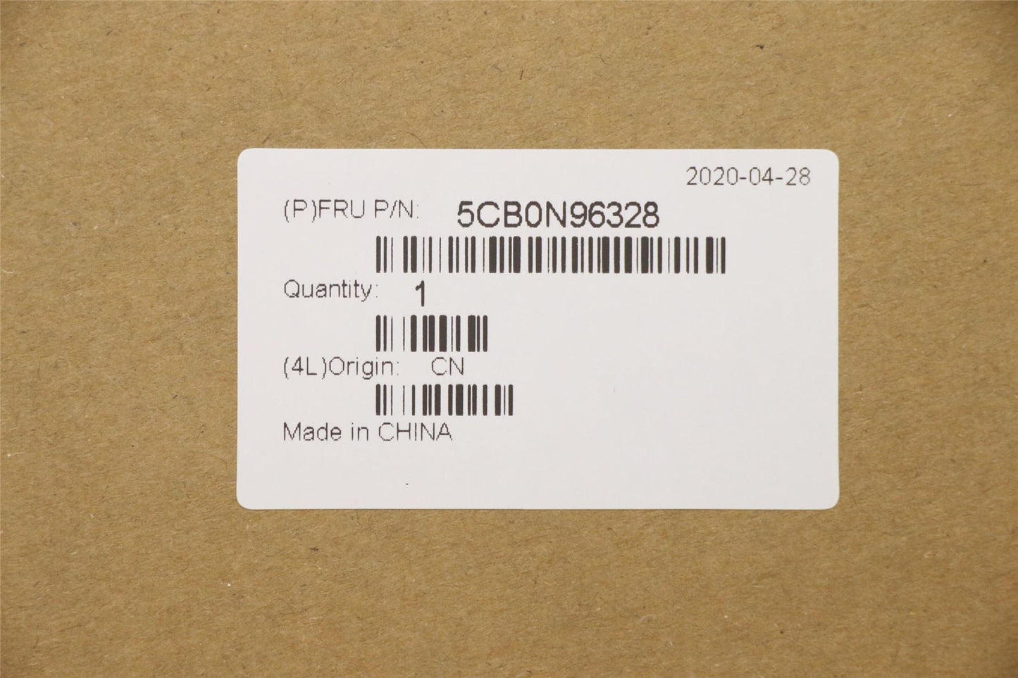 Lenovo Lower Case C 80X7 PTN USA/CAN 5CB0N96328