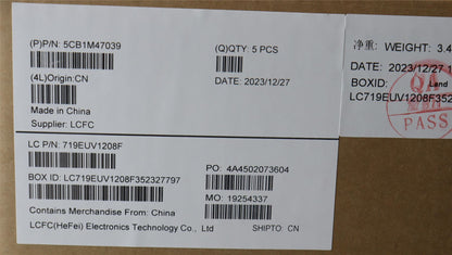 Lenovo COVER Upper Case ASM_SPA L 83EMAGFP NBL 5CB1M47039