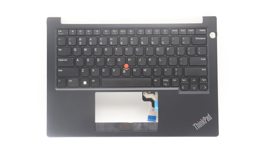 Lenovo ThinkPad E14 Gen 5 Keyboard Palmrest Top Cover US Black 5M11L92229