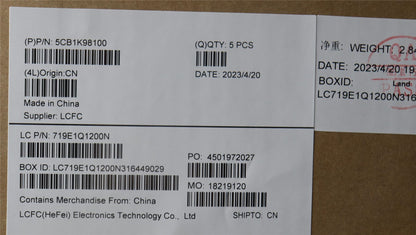 Lenovo V14 G4 AMN Palmrest Cover Touchpad Keyboard Spanish Black 5CB1K98100