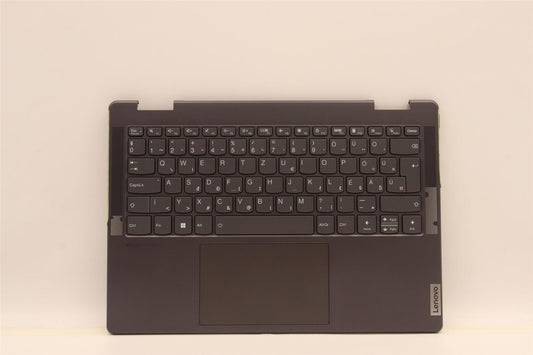 Lenovo Yoga 7 14IAL7 Palmrest Cover Touchpad Keyboard Hungarian 5CB1J02466