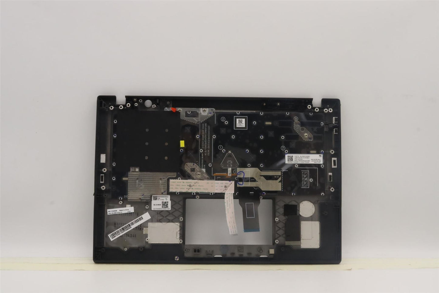 Lenovo ThinkPad T14s Gen 2 Palmrest Cover Keyboard US Europe Grey 5M11F24713