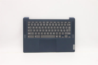 Lenovo IdeaPad 3 14M836 Palmrest Cover Touchpad Keyboard Italian Blue 5CB1C92838