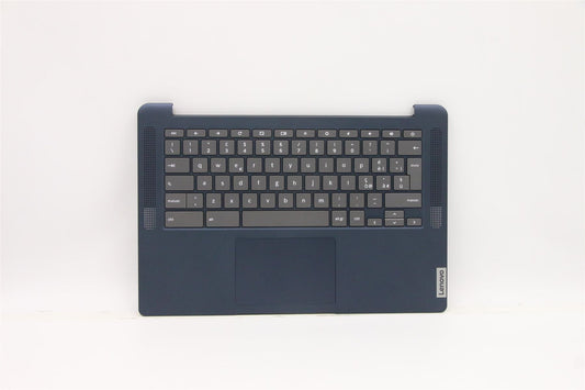 Lenovo IdeaPad 3 14M836 Palmrest Cover Touchpad Keyboard Italian Blue 5CB1C92838