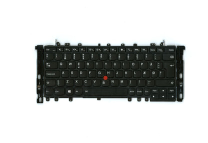 Genuine Lenovo Yoga 12 Keyboard Danish Black Backlit 00HT994 00PA852