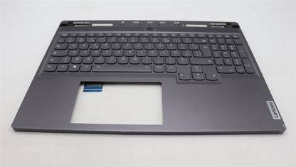 Lenovo Legion S7 16IRH8 Keyboard Palmrest Top Cover French Silver 5CB1L68007