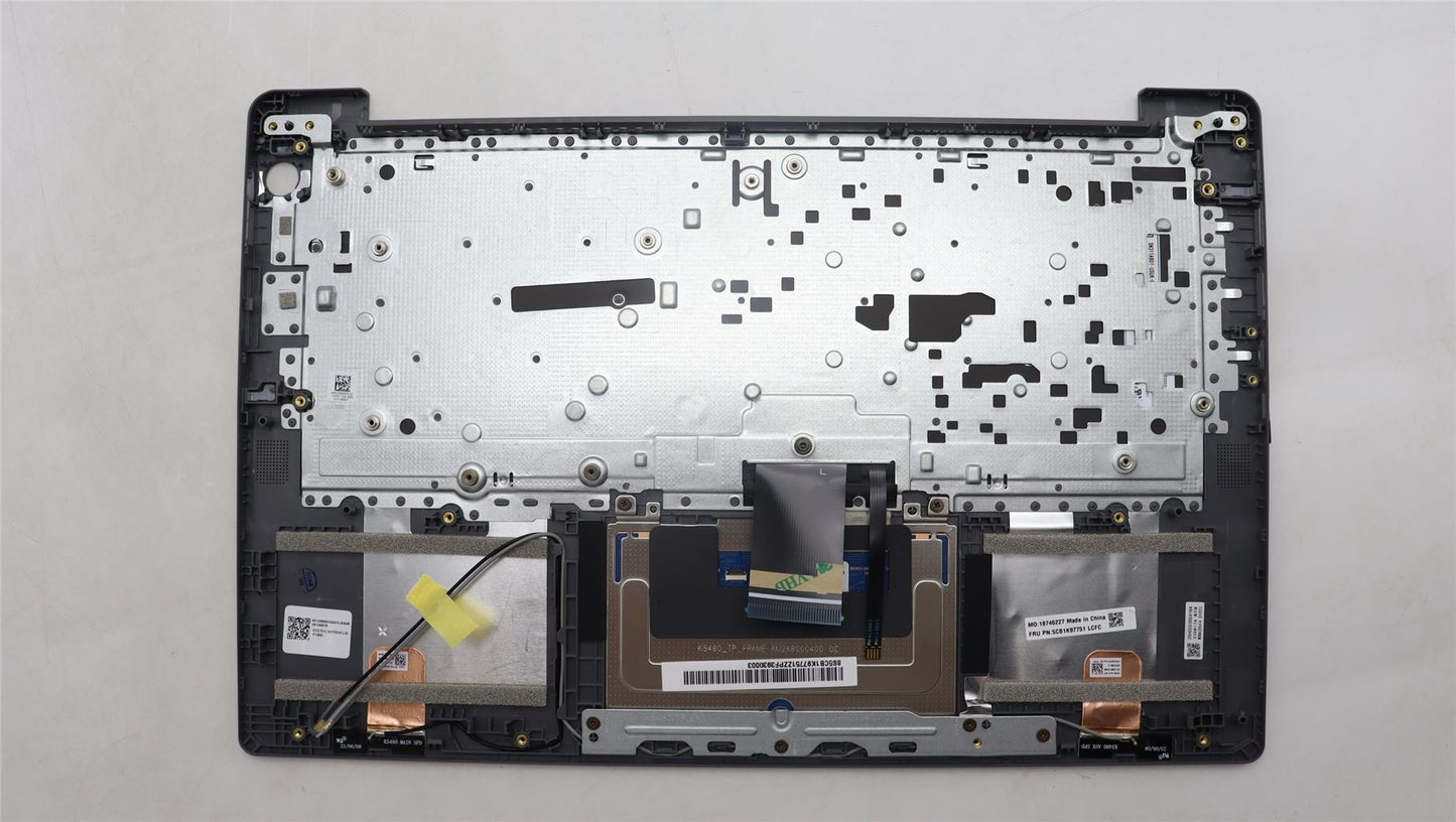 Lenovo Upper Case ASM_POR L82XL FP AG BL 5CB1K97751