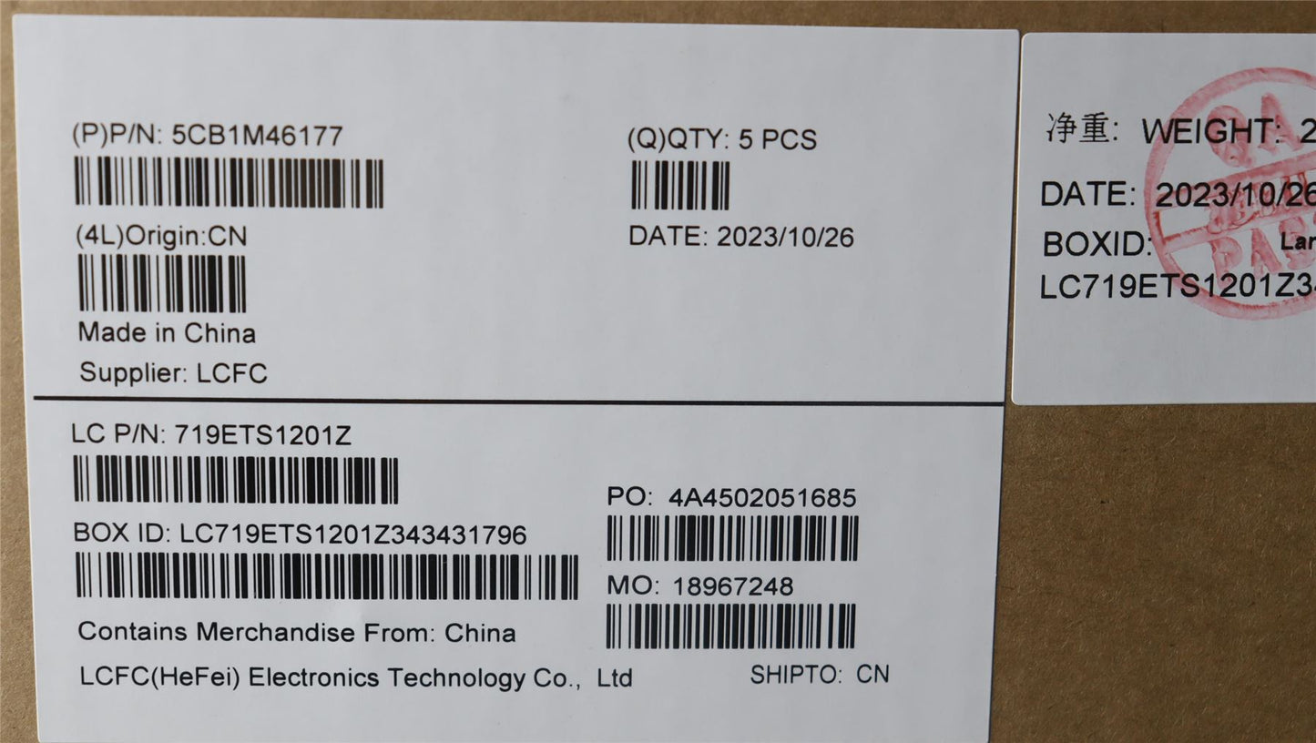 Lenovo IdeaPad 3 14IAH8 Palmrest Cover Touchpad Keyboard US Europe 5CB1M46177