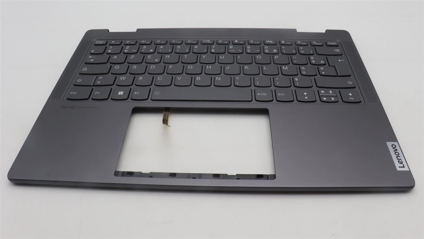 Lenovo Yoga 7 14IRL8 Keyboard Palmrest Top Cover French Storm Grey 5CB1L40845