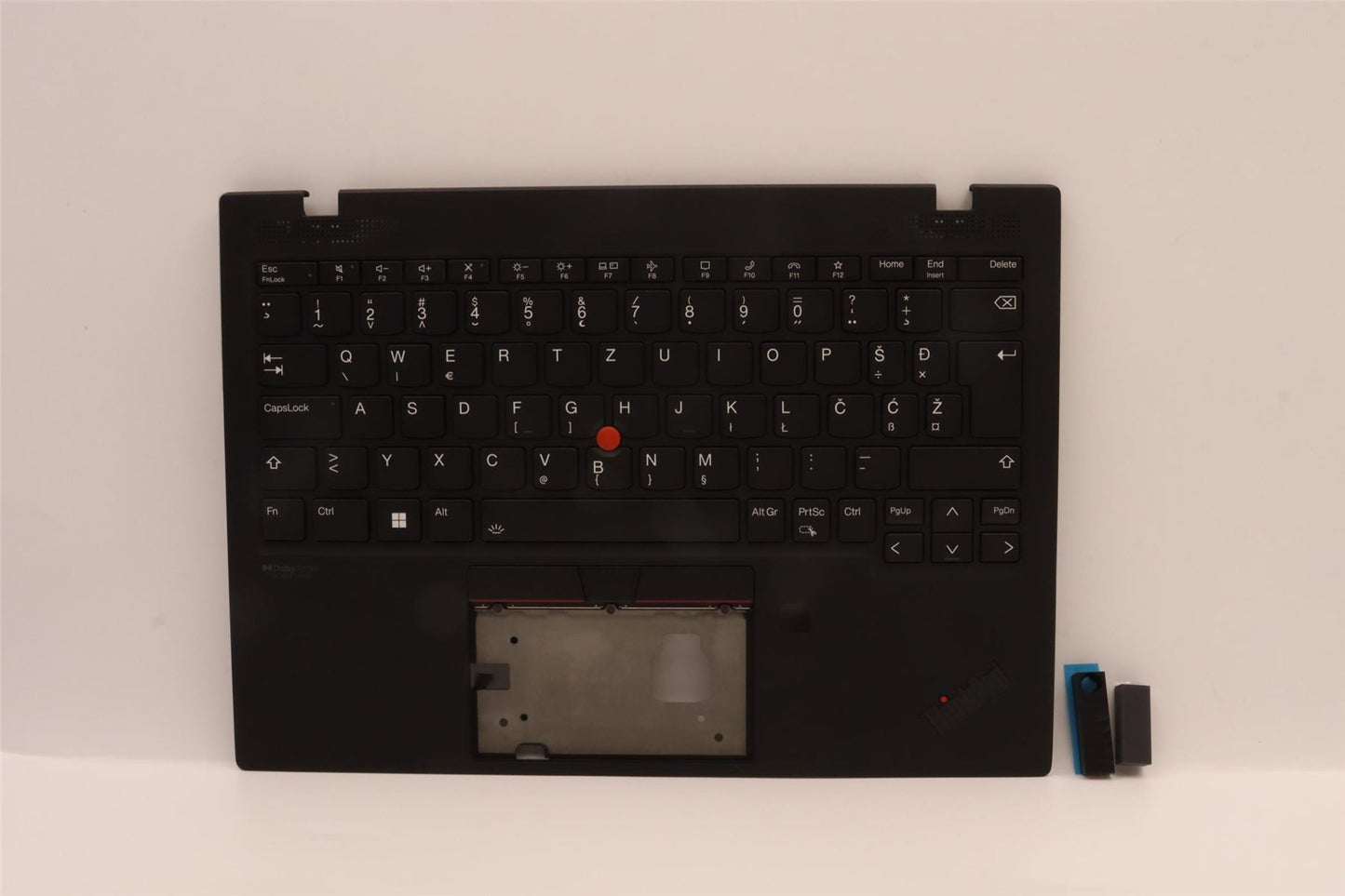 Lenovo ThinkPad X1 Gen 2 Keyboard Palmrest Top Cover Slovenian Black 5M11H41689