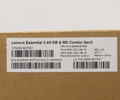 Lenovo Primax R71_G2 2.4G BKG FR 5KM0U87593