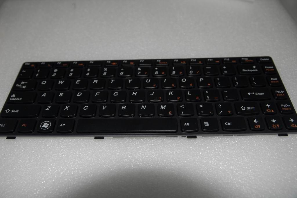 Lenovo CCY T2TS 84KEY OrangeGrey KBD US English Keyboard 25204162