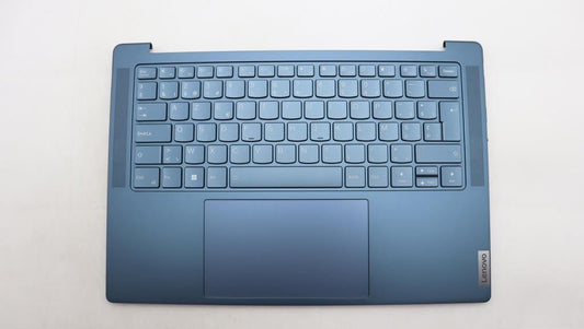 Lenovo Yoga 7 14ARP8 Palmrest Cover Touchpad Keyboard Belgian 5CB1L50304