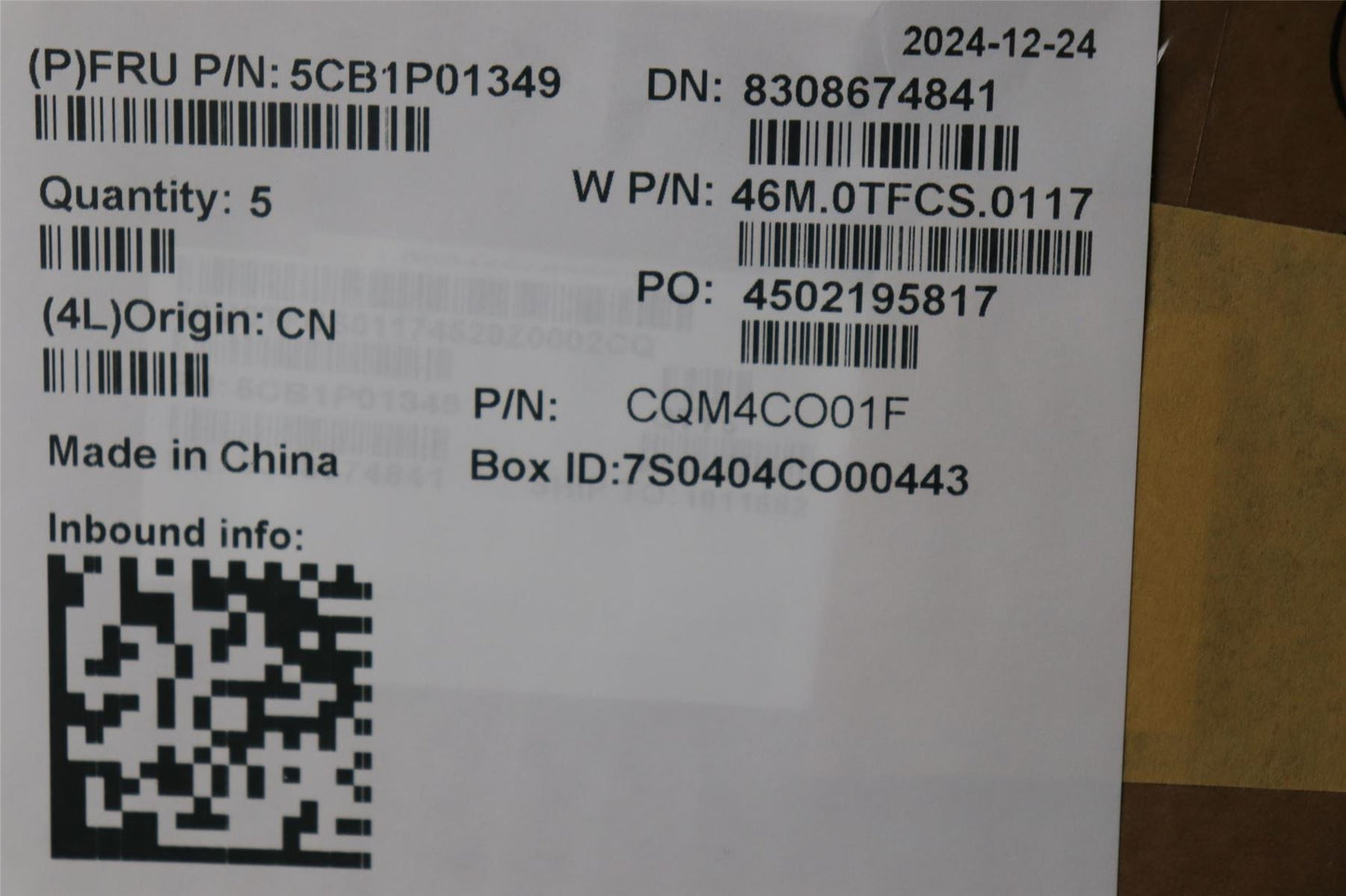 Lenovo ThinkBook 14 G6 IRL Palmrest Cover Touchpad Keyboard Russian 5CB1P01349