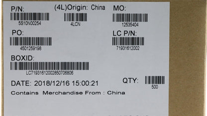 Lenovo 5S10N00254 SCREW Screw L 80WK D Cover to Upper