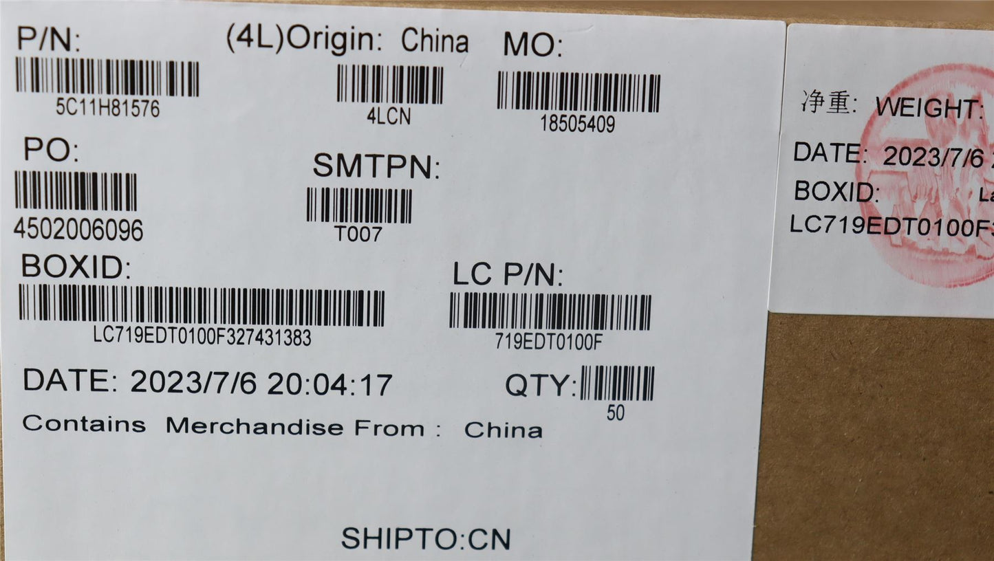 Lenovo FRU CABLE KX3B0_EDP_40_FHD_T 5C11H81576